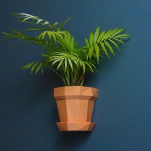 Gazzaladra Planter Glitch Modern Indoor & Outdoor Wall Planter